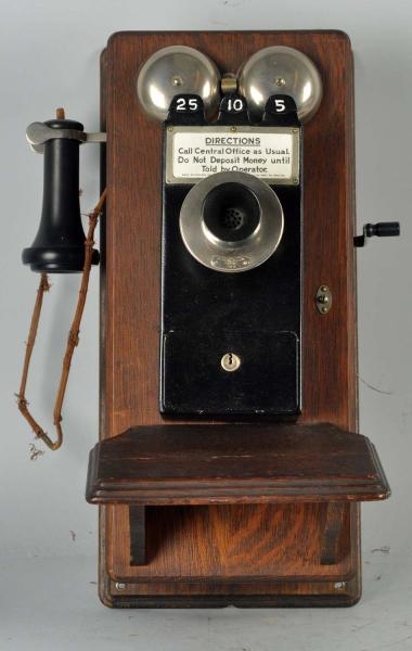 WESTERN ELECTRIC 317P PLAIN FRONT TELEPHONE.      