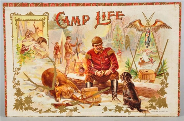 CAMP LIFE CIGAR BOX TOP.                          