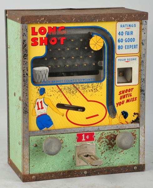 LONG SHOT 1¢ COIN-OP TRADE STIMULATOR.            