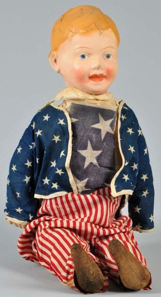 RARE 4TH OF JULY DOLL.                            