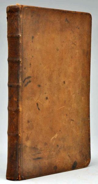1839 HIGHLY DECORATED DAY BOOK OF A TINSMITH.     