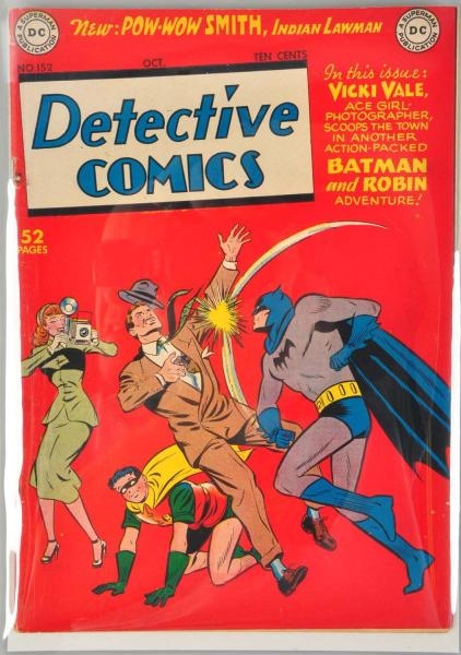 DETECTIVE COMICS #152 GOLDEN AGE COMIC BOOK.      