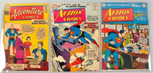 LOT OF ACTION & ADVENTURE GOLDEN AGE COMIC BOOKS. 