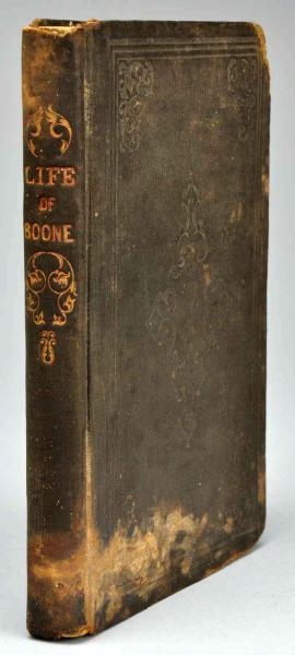 1854 LIFE OF DANIEL BOONE BOOK.                   