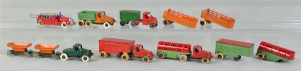LOT OF TOOTSIETOY & OTHER DIECAST VEHICLES.       