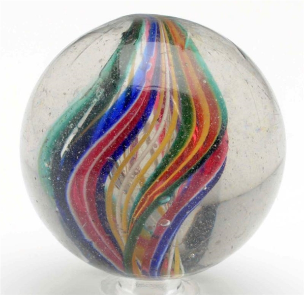 COMPLEX NAKED RIBBON CORE SWIRL MARBLE.           