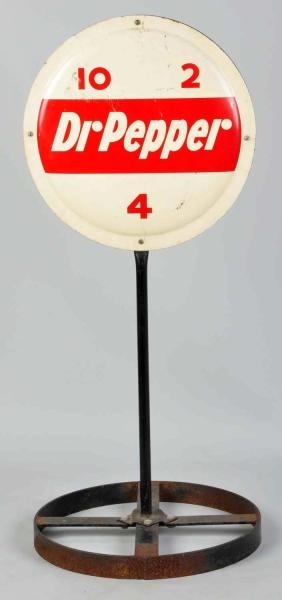 DR. PEPPER SCHOOL ZONE 2-SIDED SIGN.              