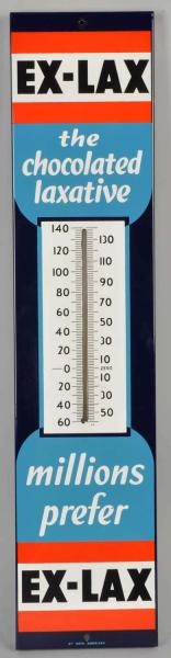 PORCELAIN EX-LAX THERMOMETER.                     
