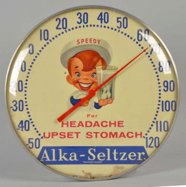 ALKA-SELZTER DIAL THERMOMETER.                    