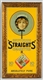 TIN EGYPTIENNE STRAIGHTS CIGARETTES SIGN.         