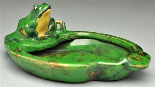 WELLER COPPERTONE FROG PIN TRAY.                  
