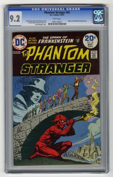 PHANTOM STRANGER #30 CGC 9.2 D.C. COMICS 4-5/74.  