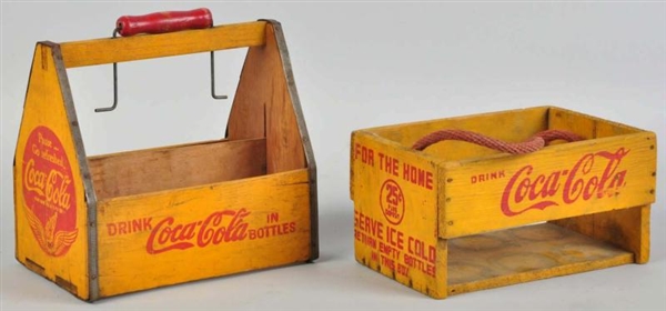 LOT OF 2: COCA-COLA 6-PACK CARRIERS.              