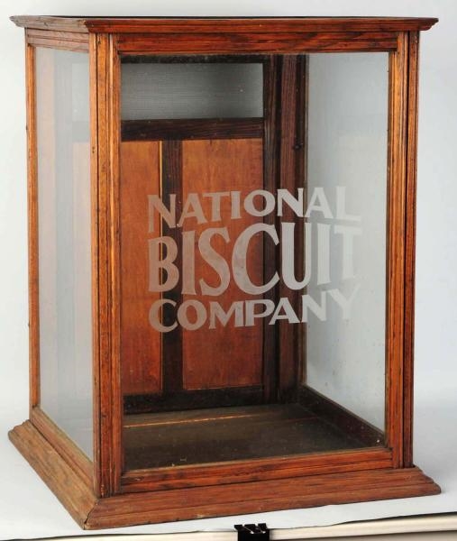 NATIONAL BISCUIT COMPANY DISPLAY CASE.            