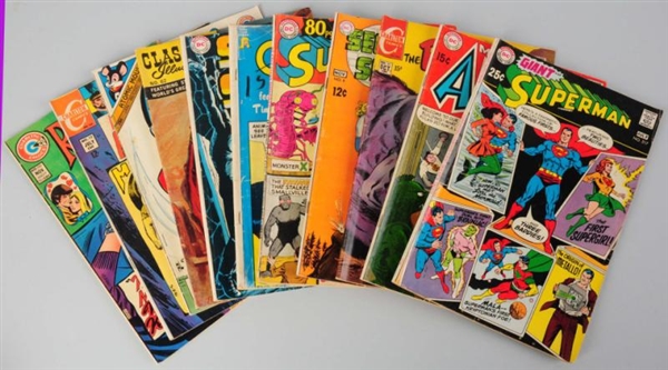 LO OF 10: 1960S-70S COMIC BOOKS.                  