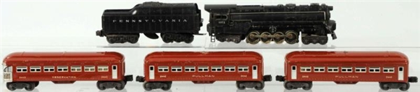 LIONEL O-GAUGE NO. 671 PASSENGER TRAIN SET.       