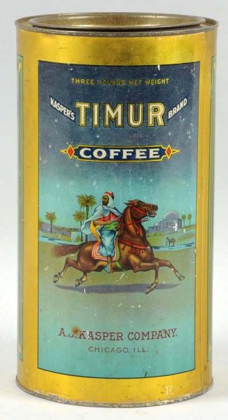 TIMUR COFFEE 3-POUND CAN.                         