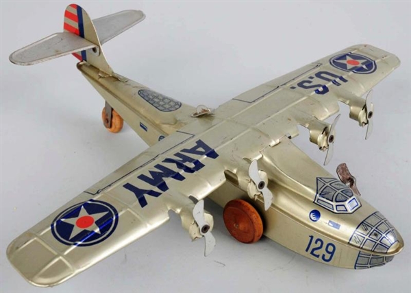 TIN LITHO CHEIN MARTIN CLIPPER SEAPLANE TOY.      