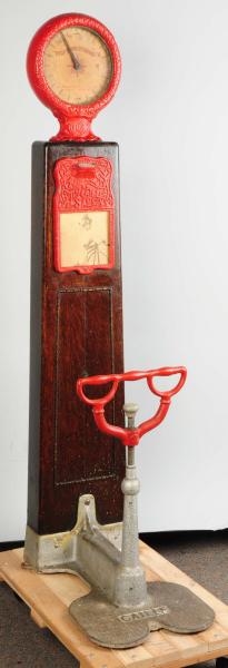 OAK & IRON CAILLE BROTHERS STRENGTH TESTER.       