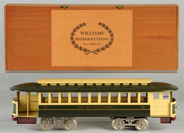 WILLIAMS NO. 8 PAY AS YOU ENTER TROLLEY.          