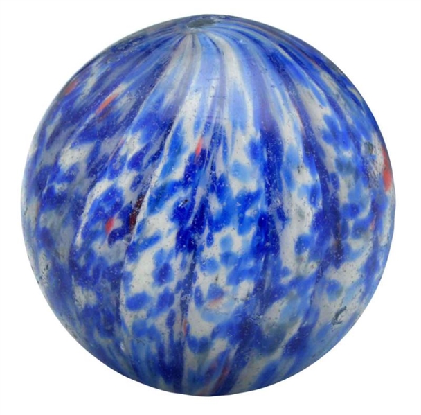 LARGE 12-LOBED ONIONSKIN MARBLE.                  