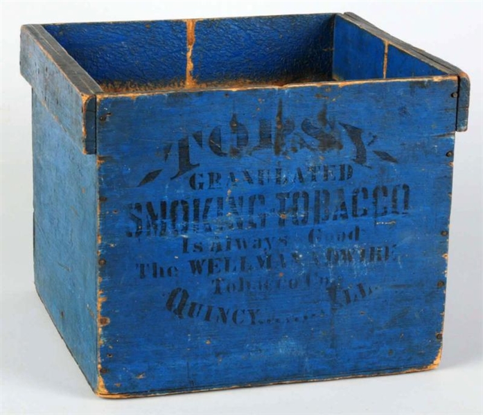 WOODEN TOPSYS TOBACCO EGG CARRIER.               
