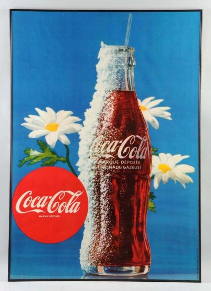 LOT OF 2: LARGE PAPER COCA-COLA POSTERS.          