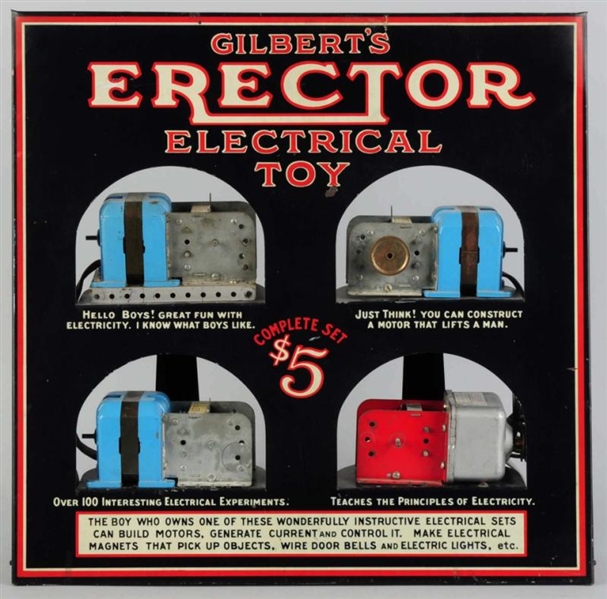 GILBERTS ERECTOR ELECTRICAL TOY DISPLAY.         