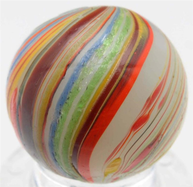 BANDED OPAQUE SWIRL MARBLE.                       