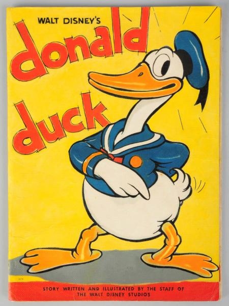 DISNEYS DONALD DUCK - WHITMAN 1938 COMIC BOOK.   