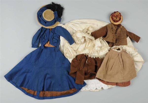 LOT OF VINTAGE DOLL CLOTHING.                     