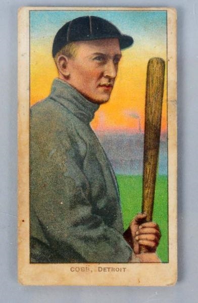 1909-11 T206 NO. 95 TY COBB BASEBALL CARD.        