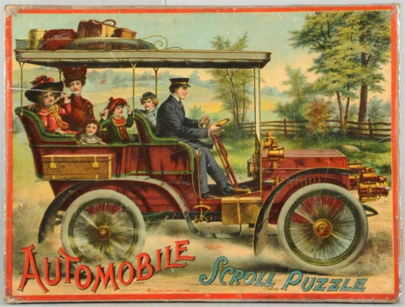 EARLY MCLOUGHLIN BROTHERS AUTOMOBILE PUZZLE.      
