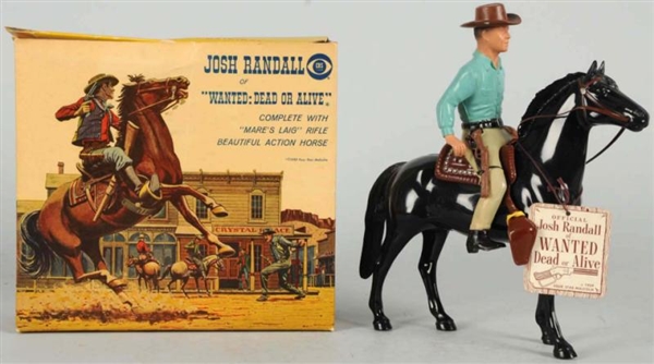 HARTLAND JOSH RANDALL FIGURE ON HORSE.            