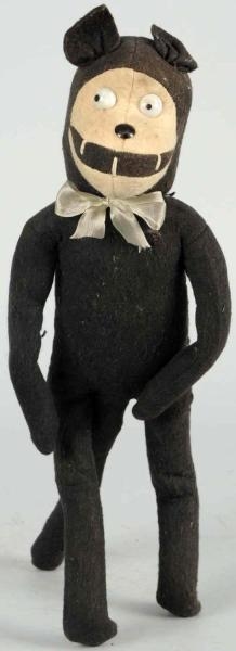 EARLY & SCARCE STRAW-FILLED FELIX THE CAT DOLL.   