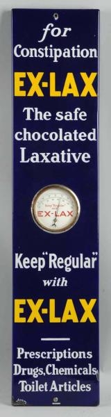 EX-LAX THERMOMETER WITH SCARCE DIAL READOUT.      