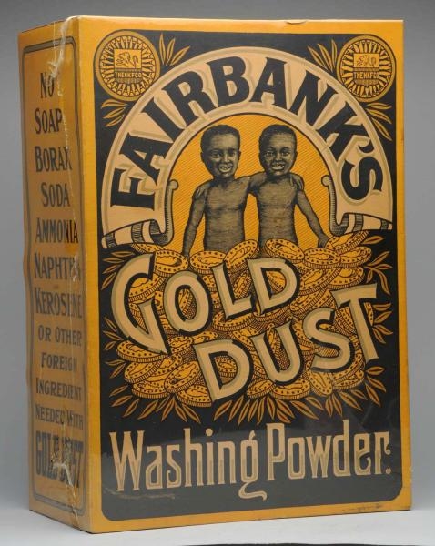 1910-15 LARGE GOLD DUST DISPLAY BOX.              