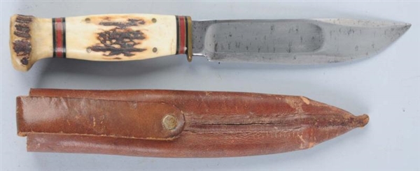 MARBLES GLADSTONE "IDEAL" SHEATH KNIFE.           