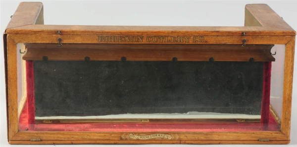 ROBESON CUTLERY DISPLAY CASE.                     