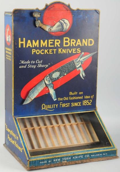 HAMMER BRAND KNIFE TIN.                           
