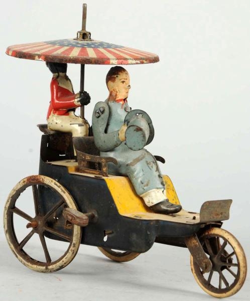 TIN LITHO LEHMANN ONKLE-ONKLE WIND-UP TOY.        