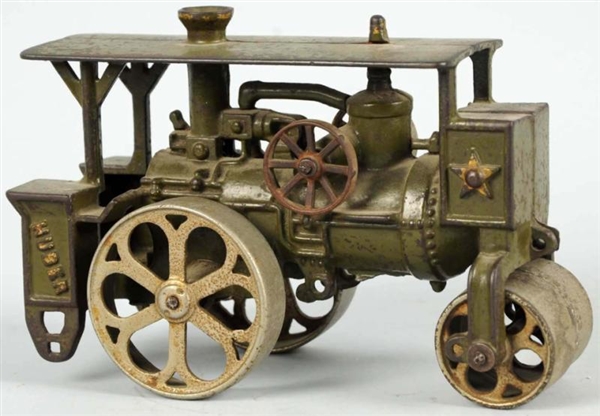 CAST IRON HUBLEY HUBER ROLLER TOY.                