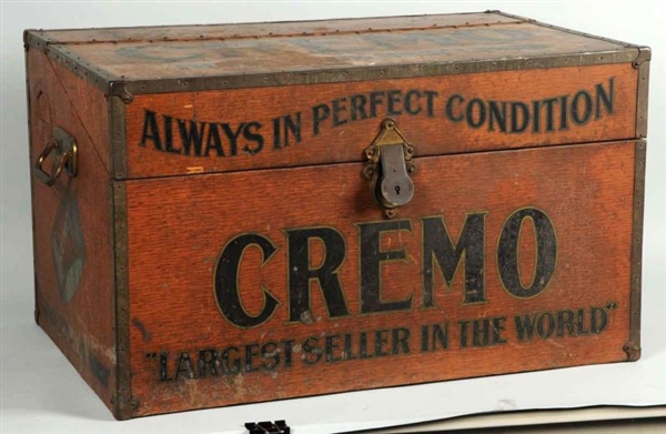 CIRCA 1910-20 CREMO CIGAR TRUCK & HUMIDOR.        