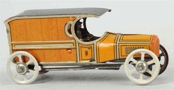 TIN LITHO TRUCK PENNY TOY.                        