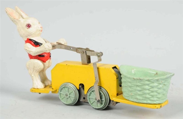 LIONEL PETER RABBIT CHICK MOBILE HANDCAR TOY.     