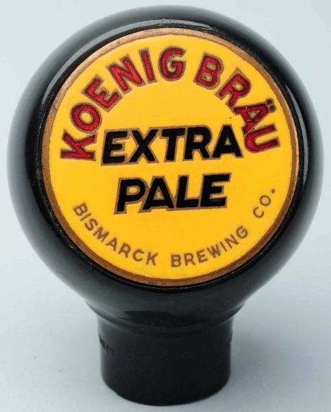 KOENIG BRAU EXTRA PALE BEER TAP KNOB.             