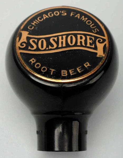 SOUTH SHORE ROOT BEER TAP KNOB.                   