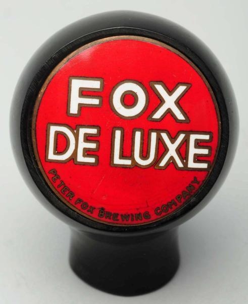 FOX DELUXE BEER TAP KNOB.                         