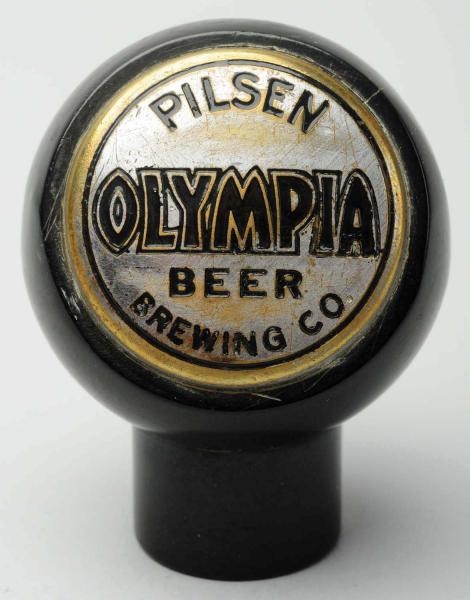 OLYMPIA BEER TAP KNOB.                            
