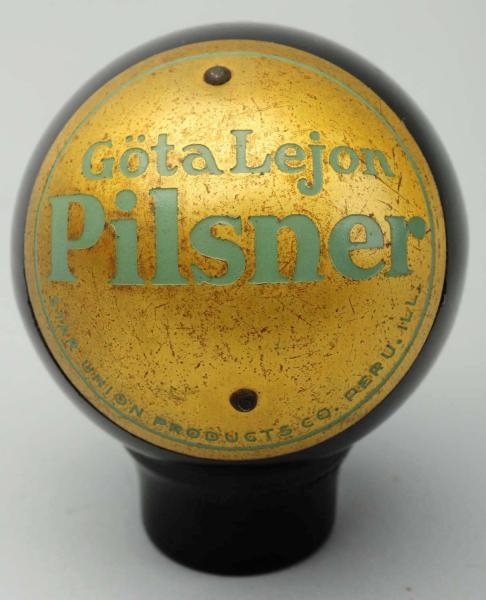 GOTA LEJON PILSNER BEER DAKAWARE TAP KNOB.        